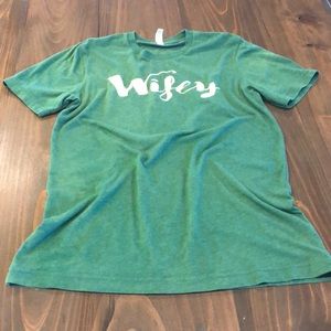Bella Canvas Medium Wifey Shirt.